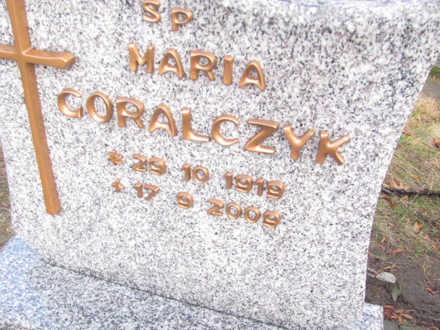 Maria Goralczyk 1919 Bieruń Stary Bartłomieja Apostoła - Grobonet - Wyszukiwarka osób pochowanych