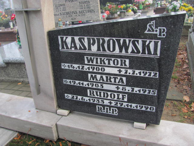 Eugeniusz Kasprowski 1965 Bieruń Stary Bartłomieja Apostoła - Grobonet - Wyszukiwarka osób pochowanych