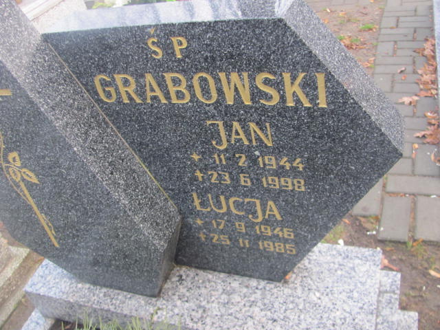 Łucja Grabowska 1946 Bieruń Stary Bartłomieja Apostoła - Grobonet - Wyszukiwarka osób pochowanych